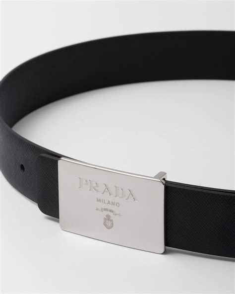 Prada Buckle Detail Belt 